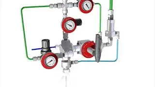 Closed Loop Sampling System S32 Back And Needle Purge Configuration  With Venturi Unit  E4
