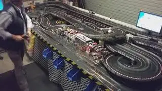 COVID-19 Lockdown safe social distancing with RCS64 Slot.it Pace Car Demo Race 15 laps