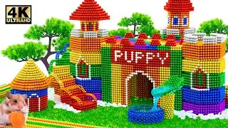 How To Build Castle Mud Dog House, Slime Tank From LEGO Balls