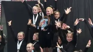 Level 4 (1st Class) Gymnastics: Tiny T 2016 Ginger Bread Invitational