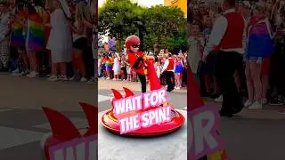 Elastigirl takes over the Disney Pride Parade!