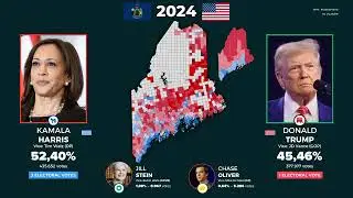 United States presidential election in Maine (1952 - 2024)