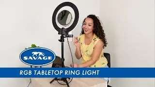 Savage RGB Tabletop Ring Light