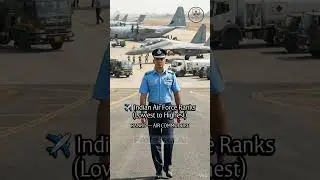 Indian Air Force ranks explained | Marshal to Flying officer | Power of the skies 🇮🇳✈️