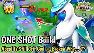 You Can't Forget ABSOL This Build 🤯🔥 | Pokemon Unite Hindi Gameplay