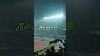 Winning moment of Mohanbagan 💚