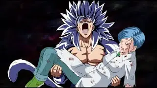 Goku unleashes his new transformation