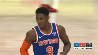 RJ Barrett goes off for a career-high 32 PTS in Knicks win!