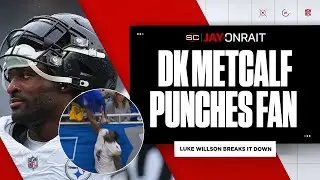 How shocked are you DK Metcalf had an altercation with a fan?