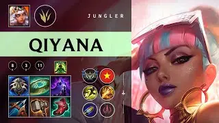 Qiyana Jungle vs Lee Sin - VN Challenger Patch 26.02