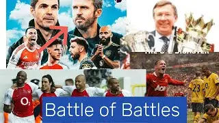 THE GREATEST RIVALRY IN PREMIER LEAGUE HISTORY// Arsenal v Man united