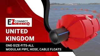 EZ Connect Floats Modular One-Size-Fits-All Pipe and Hose Floats Solutions - United Arab Emirates