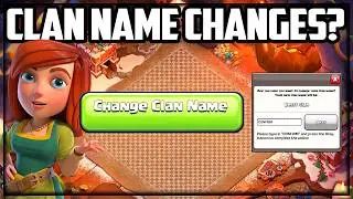 Как изменить название клана в Clash of Clans?