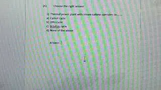 Boiler operation engineer question paper 2017 objective 