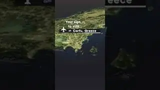 Virtual Tour of Corfu, Greece made in Blender #corfu #greece #map #travel #tour #blender #3d