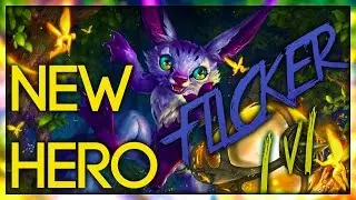 VAINGLORY 🔸 NEW HERO FLICKER 1v1 1.24 PBE GAMEPLAY [CP FLICKER] 🔸 VAINGLORY NEWS