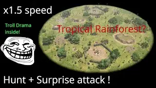 0AD troll: Triple 1v1 game against Hanisx on Magadha!