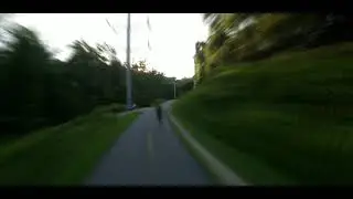 Testing the rylo hyperlapse feature on the four mile run trail