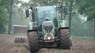 Aardappelen poten op Brabantse zandgrond.