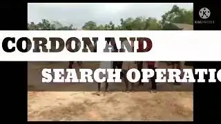 CRPF cordon AND SEARCH OPERATION DEMO😎