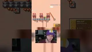 Flamment&auml;nzer Mario! Smm2 #shorts #mario