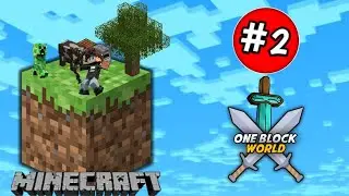 Minecraft One Block World part 2 ll One Block World