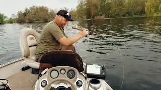Quinte Drum pulls drag and peels line off an ultralight reel