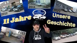 Unsere Geschichte - 11 Jahre MB Youngtimer Parts & Service - In Bild und Ton 😁 | Feiertag SPEZIAL