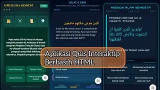 Tutorial Aplikasi Quis Interaktip Berbasis HTML Oniine
