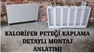 KALORİFER PETEĞİ KAPLAMA MONTAJI DETAYLI ANLATIM! #kaloriferpeteğikaplama #bagax