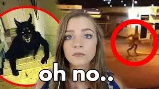 WEREWOLF was caught on CAMERA!? 📽🐺😱 | (REACTION!)