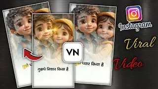 Left Right Moving Hindi Lyric's।। Status Video Editing।। VN App Editing Tutorial video।। #lyricvideo