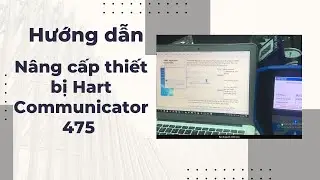Thao t&aacute;c upgrade thiết bị Hart Communicator 475 của h&atilde;ng Emerson | Tư vấn cung cấp thiết bị Hart 475