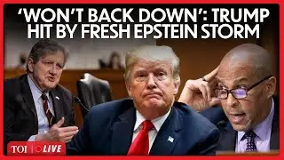 US Senate Clash: &lsquo;Fight Tooth & Nail&hellip;&rsquo;: Trump Faces Major Revolt Over Epstein Files | Watch