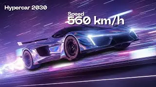 Hypercar 2030 How Technology Will Redefine Speed in the Next Decade | Speed 560 km/h