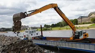 SPEKTAKUL&Auml;R! | Domarin und Kran an der Carolabr&uuml;cke im Einsatz | 24.9.25