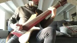 Mystical breath (test of my guitar creation 10 strings fretless)