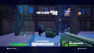 Fortnite RADIOHEAD2908 Iron Pump Shotgun Treetop Terrace*