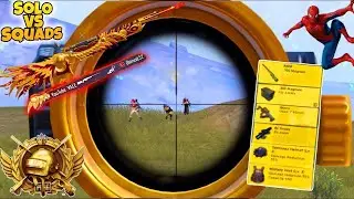 omg!!😱MY BEST SNIPER GAMEPLAY IN SPIDERMAN MODE🥵 PUBG Mobile