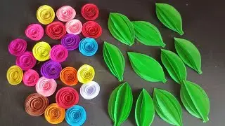15 Best & Easy Paper Flower Wall Hanging Craft | Cardboard Wall Decor | paper Craft | Wall Hanging