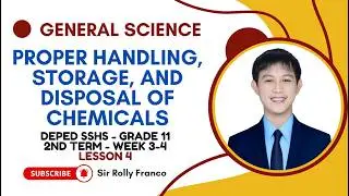 Chemical Safety 101: Proper Handling, Storage, and Disposal of Chemicals | SHS General Science