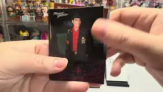RIPPING MICHAEL JACKSON CARDS 