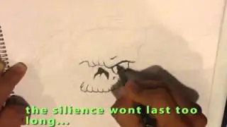 How to Draw a Tattoo Simplistic Skull with Wings