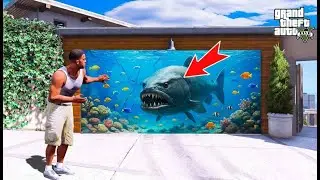 GTA 5: Franklin&rsquo;s Garage Turns Into a Monster Fish Tank for Surprise in Gta 5