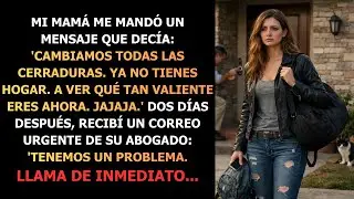 Mi mamá me envió un mensaje que decía  ‘Cambiamos todas las cerraduras  Ya no tienes hogar…