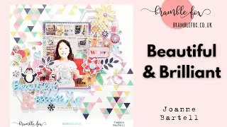 Красиво и великолепно - Зимний макет для скрапбукинга - Bramble Fox