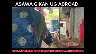 ASAWA GIKAN ABROAD SAKPAN ANG BANA‼️
