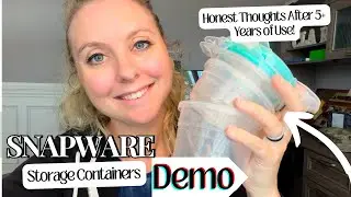 DEMO of Snapware Containers & Review!