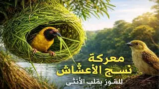معركة نسج الأعشاش | كيف يفوز طائر النسّاج بقلب الأنثى؟
