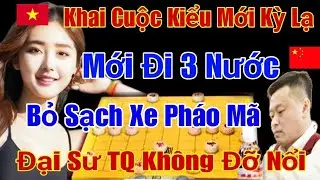 [Cờ Tướng] Kỳ Lạ Mới Đi 3 Nước Phế Sạch Xe Pháo Mã